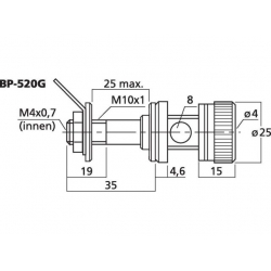 BP-520G Para terminali głośnikowych High-End