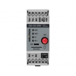 GD-02/DIN Urządzenie sterujące i połączeniowe GSM