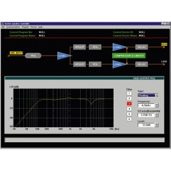 L-RAY/1000 Profesjonalny system głośnikowy line-array PA (z oprogr. DSP), aktywny, 700W<sub>RMS </sub>(350W+350W)