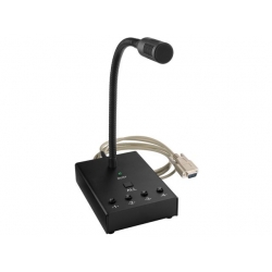 MEVAC-4PTT Mikrofon pulpitowy PA (push-to-talk)