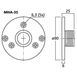 MHA-35 Adapter śrubowy