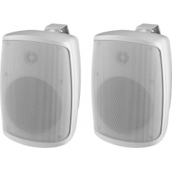 WALL-04T/WS Para 2-drożnych zestawów głośnikowych, białe