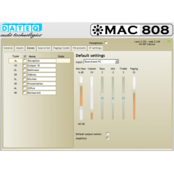 MAC-808 Matryca audio 8x8