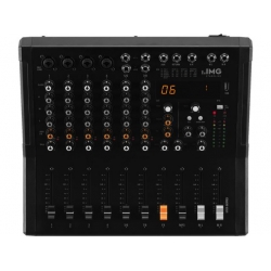 MXR-80PRO Profesjonalny 8-kanałowy mikser audio