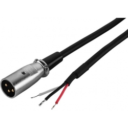 MCA-100P/XP Kabel połączeniowy audio z wtykiem XLR, 1m