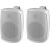 WALL-05T/WS Para 2-drożnych zestawów głośnikowych PA, białe